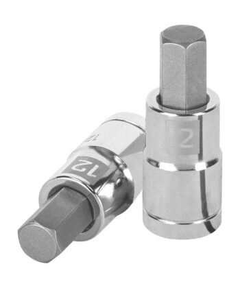 DADO PUNTA HEXAGONAL DE 12 MM, CUADRO 1/2", TRUPER 13284