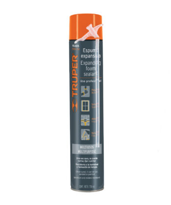 ESPUMA EXPANSIVA DE POLIURETANO, 750 ML, TRUPER 15305