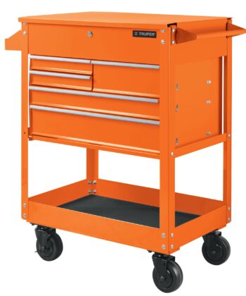Gabinete metálico móvil, 5 cajones, capacidad 320 kg, Truper 101733