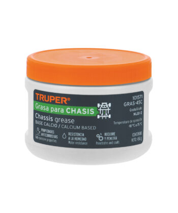 GRASA LUBRICANTE PARA CHASIS, BASE CALCIO, 450 G, TRUPER 101571