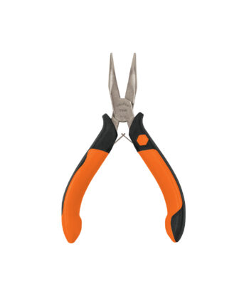 Mini pinza de punta curva 5" mango Comfort Grip, Truper 17365