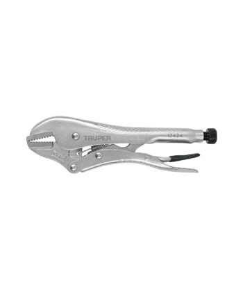 Pinza de presión 10" mordaza recta, Truper 17424